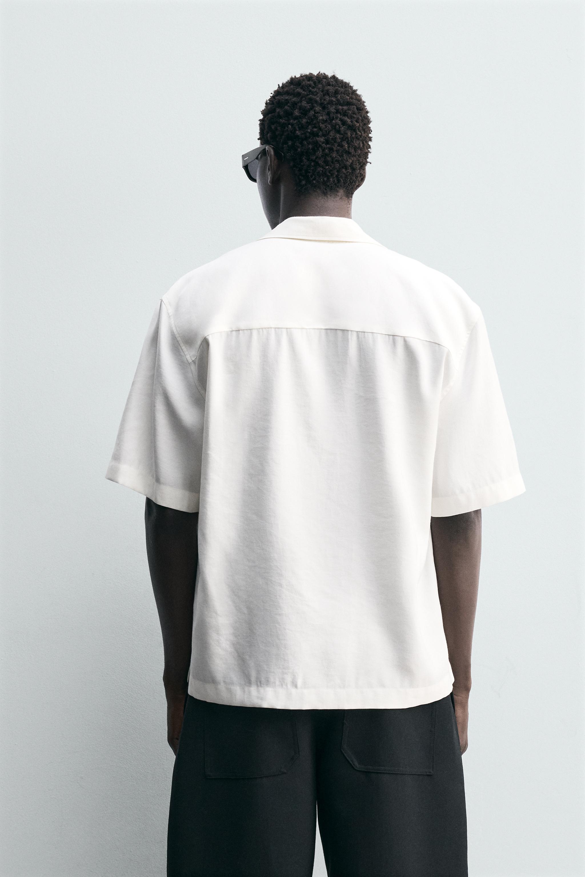 RELAXED FIT FLOWY SHIRT